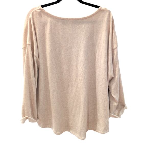 Old Navy Beige Sweater Women XXL Half Sleeve Relaxed Soft Girl Vanilla Girl - Picture 2 of 7